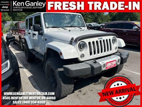 Used 2015 Jeep Wrangler Unlimited Sahara AWD/4WD image 1
