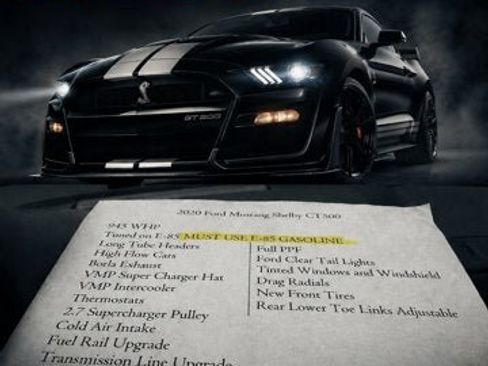 Used 2020 Ford Mustang Shelby GT500 w/ Carbon Fiber Track Pack RWD image 2
