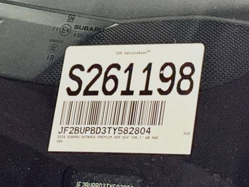 New 2026 Subaru Outback Premium AWD/4WD image 26