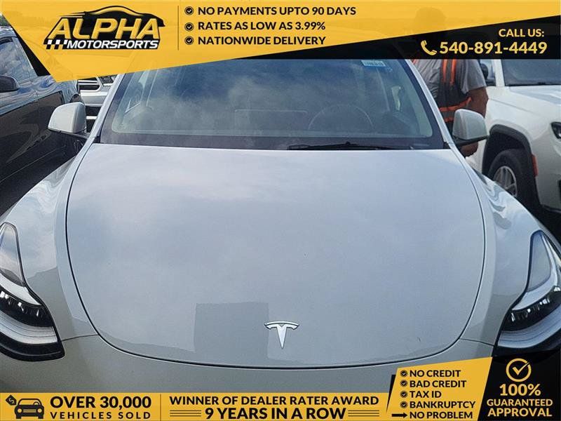 Used 2021 Tesla Model Y Long Range AWD/4WD image 1