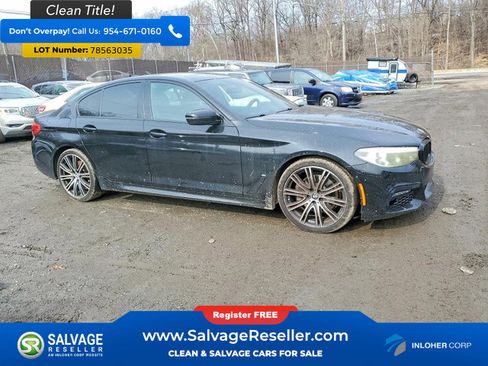 Used 2018 BMW 540i w/ M Sport Package RWD image 5
