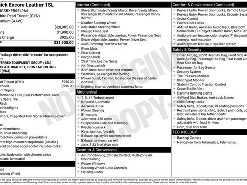 Used 2014 Buick Encore Leather image 3