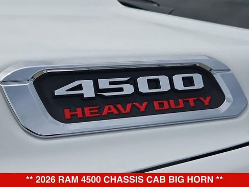 New 2026 RAM 4500 4x4 Crew Cab DRW w/ Laramie Trim Package image 13
