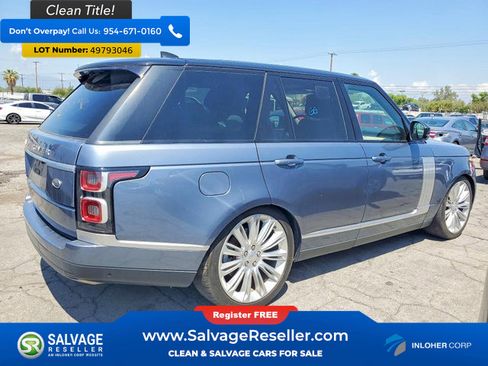 Used 2018 Land Rover Range Rover HSE AWD/4WD image 4