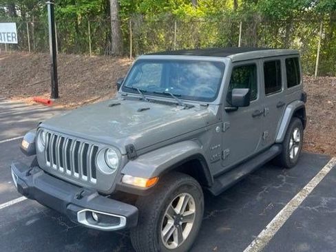 Used 2021 Jeep Wrangler Unlimited Sahara AWD/4WD image 2