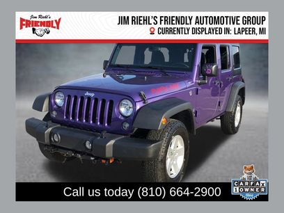Used 2017 Jeep Wrangler Unlimited Sport w/ Quick Order Package 24S