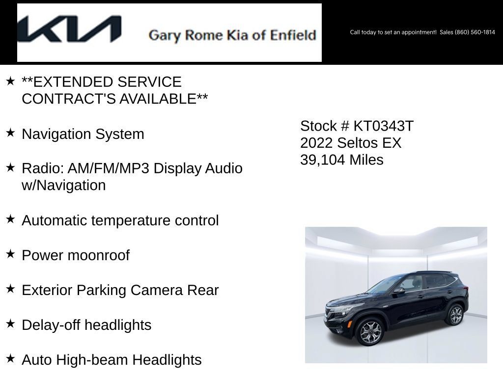 Certified 2022 Kia Seltos EX AWD/4WD image 15