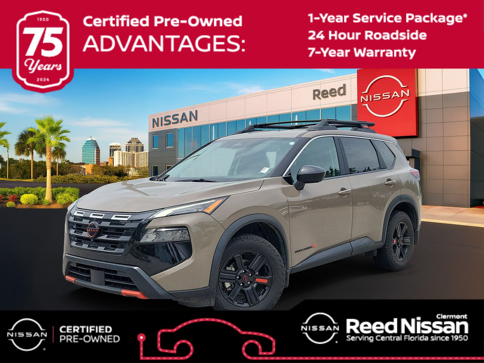 Certified 2025 Nissan Rogue SV AWD/4WD image 1