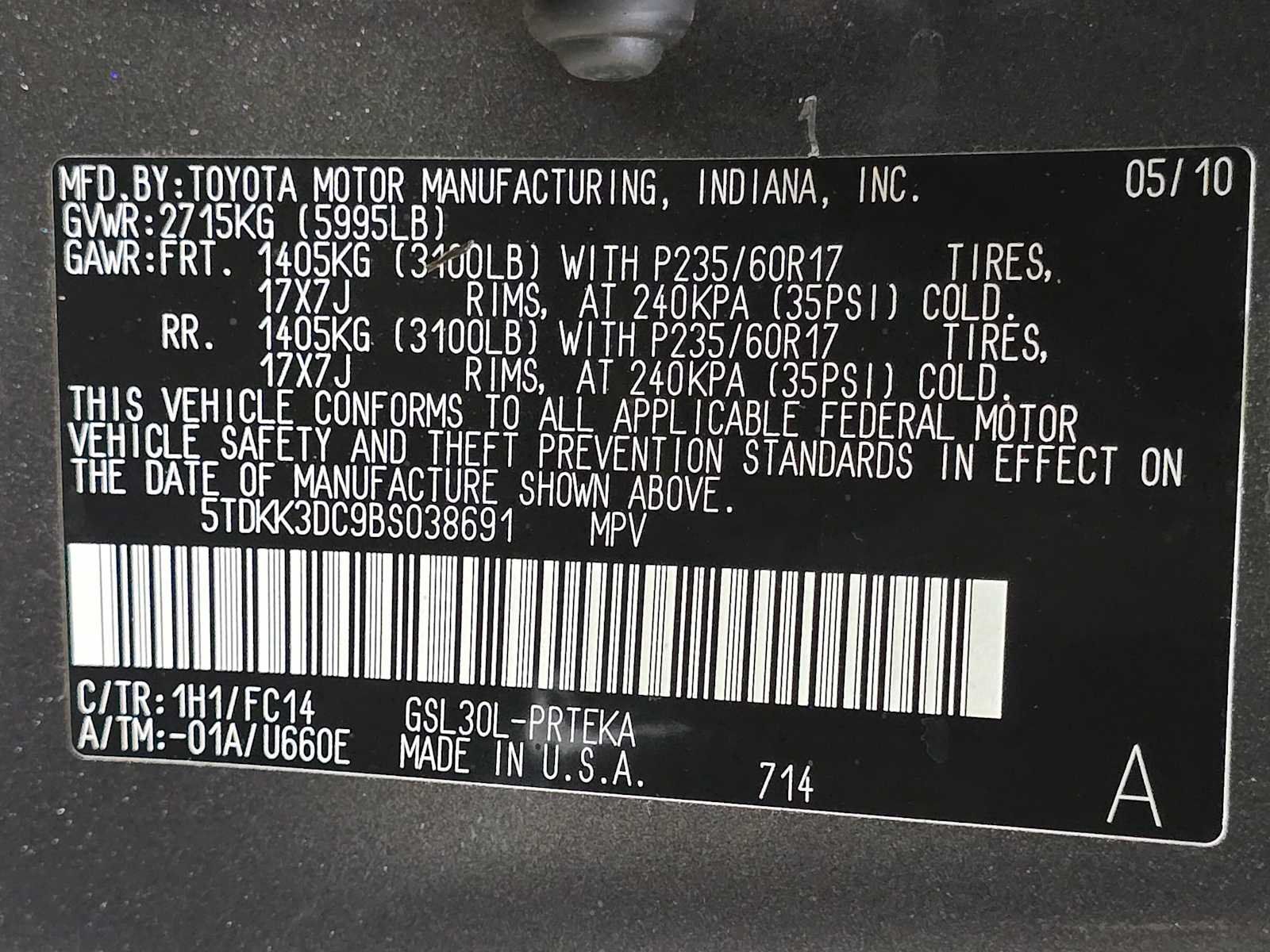 Used 2011 Toyota Sienna LE w/ Towing Pkg FWD image 29