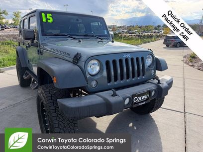 Used 2015 Jeep Wrangler Unlimited Rubicon w/ Connectivity Group