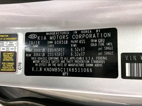 Used 2019 Kia Sedona LX FWD image 38