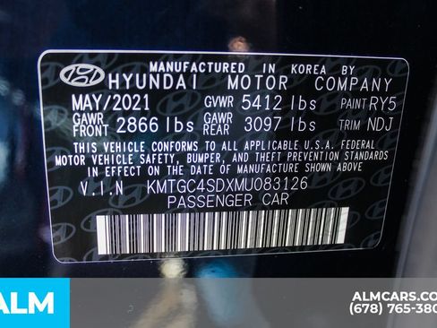 Used 2021 Genesis G80 3.5T w/ Prestige Package RWD image 39