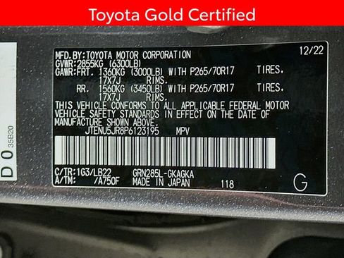 Certified 2023 Toyota 4Runner SR5 Premium w/ Moonroof Package image 35