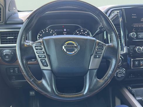 Used 2021 Nissan Titan Platinum Reserve w/ Off Road Protection Package AWD/4WD image 9