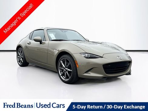 Used 2023 MAZDA MX-5 Miata Grand Touring w/ Weather Package RWD image 1