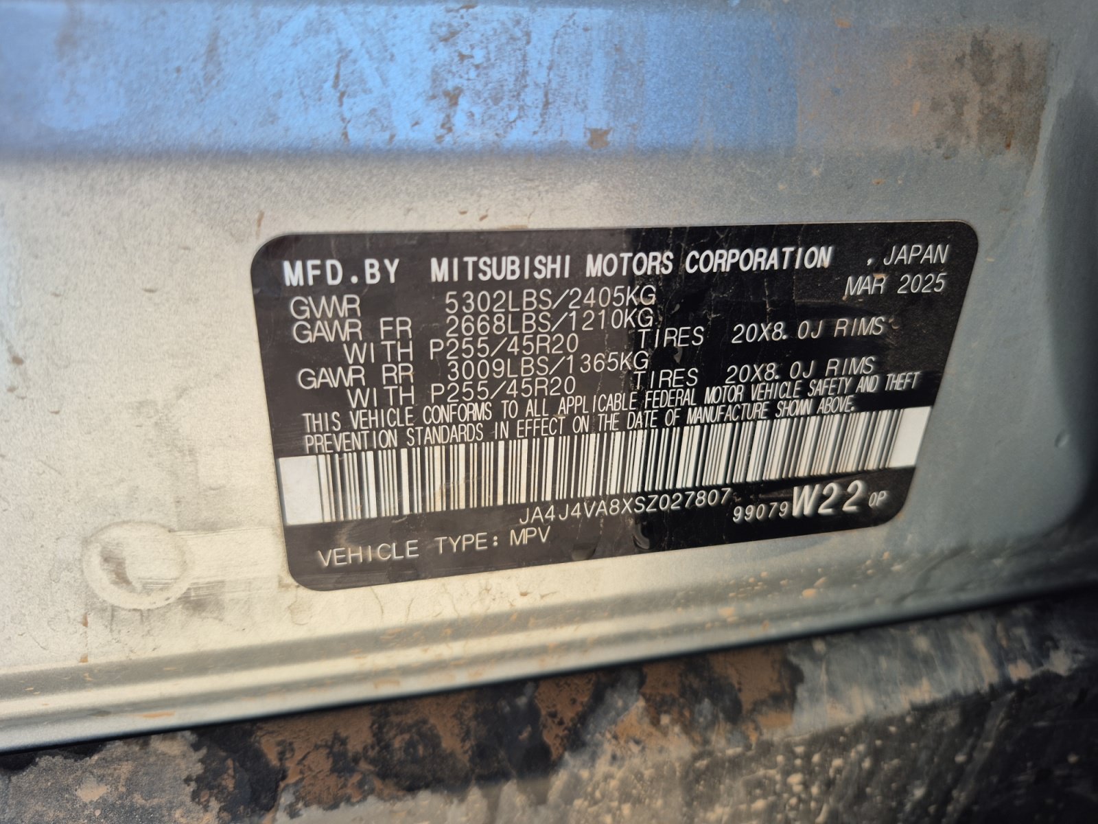 Used 2025 Mitsubishi Outlander SE AWD/4WD image 16