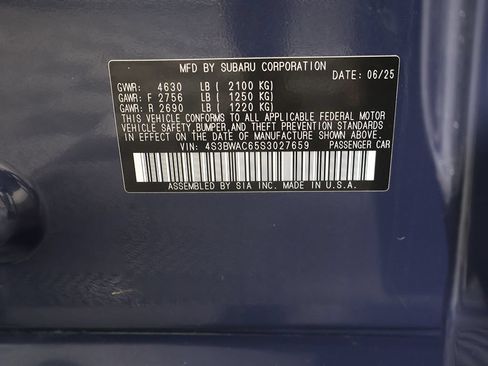 Used 2025 Subaru Legacy Premium AWD/4WD image 43