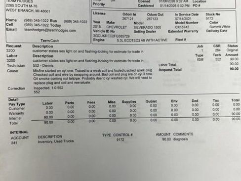 Used 2015 Chevrolet Silverado 1500 LT w/ Max Trailering Package image 38