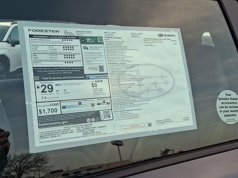 New 2026 Subaru Forester image 20