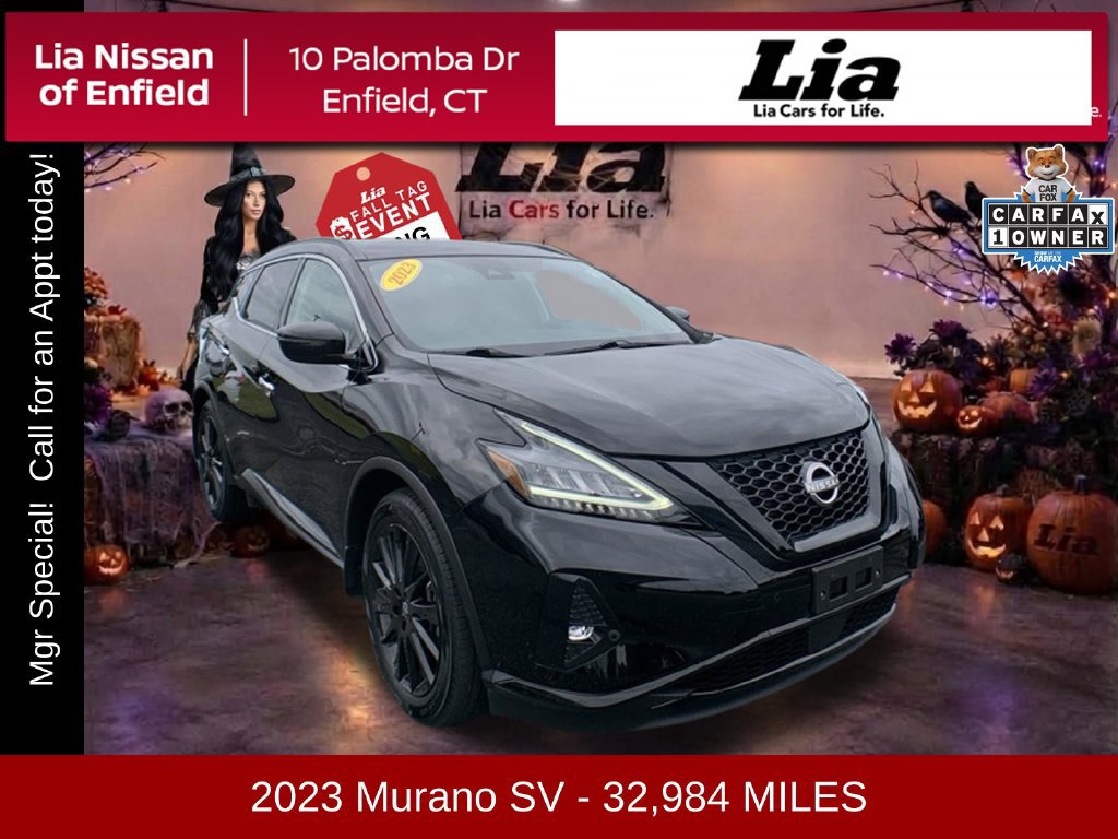 Used 2023 Nissan Murano SV w/ SV Midnight Edition Package AWD/4WD image 1