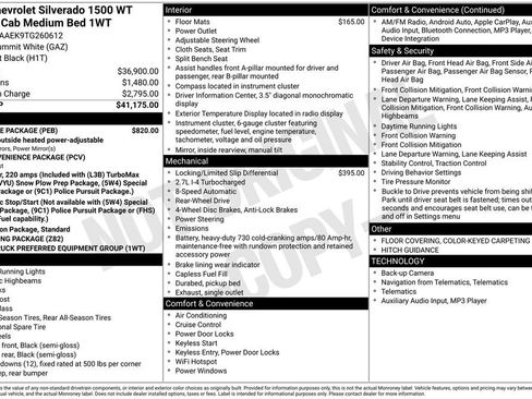 New 2026 Chevrolet Silverado 1500 W/T w/ WT Value Package image 4