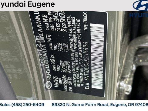 New 2025 Hyundai Santa Cruz XRT image 28