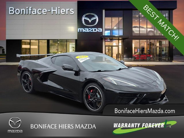 Used 2021 Chevrolet Corvette Stingray Preferred Cpe w/ Z51 Performance Package RWD image 1