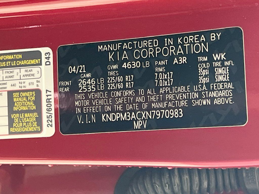 Certified 2022 Kia Sportage LX FWD image 14