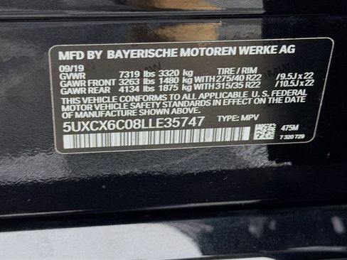 Used 2020 BMW X7 M50i AWD/4WD image 38