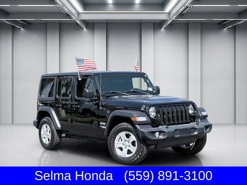 Used 2021 Jeep Wrangler Unlimited Sport AWD/4WD image 1