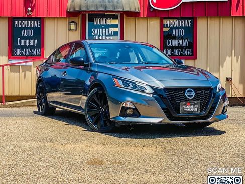 Used 2022 Nissan Altima 2.5 SR w/ Midnight Edition Package FWD image 1