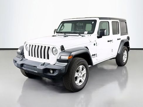 Used 2021 Jeep Wrangler Unlimited Sport AWD/4WD image 3