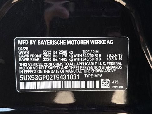 New 2026 BMW X3 xDrive30 w/ Convenience Package AWD/4WD image 29