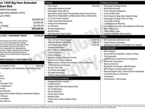 New 2026 RAM 1500 Big Horn AWD/4WD image 15