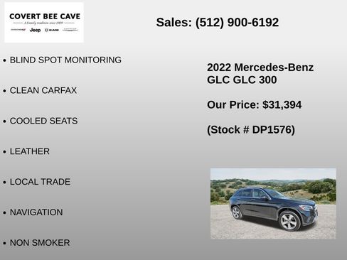 Used 2022 Mercedes-Benz GLC 300 4MATIC w/ Driver Assistance Package image 6