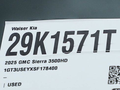 Used 2025 GMC Sierra 3500 Pro w/ 1SA Pro Safety Plus Package AWD/4WD image 23