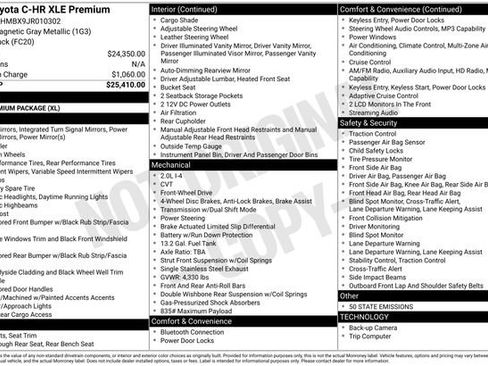 Used 2018 Toyota C-HR XLE image 9