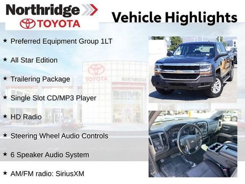 Used 2018 Chevrolet Silverado 1500 LT w/ All Star Edition image 2