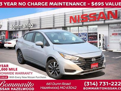 New 2025 Nissan Versa SV w/ Trunk Package