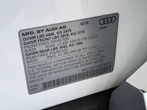 Used 2018 Audi Q5 Prestige w/ Prestige Package AWD/4WD image 34