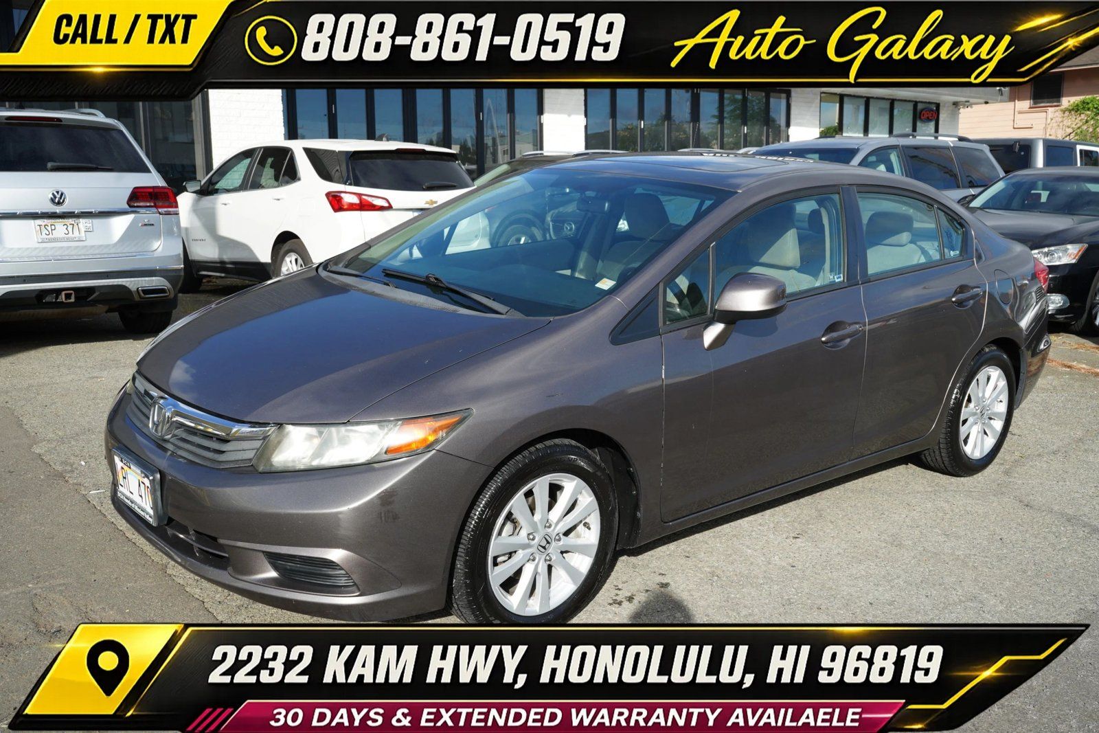 Used 2012 Honda Civic EX image 1