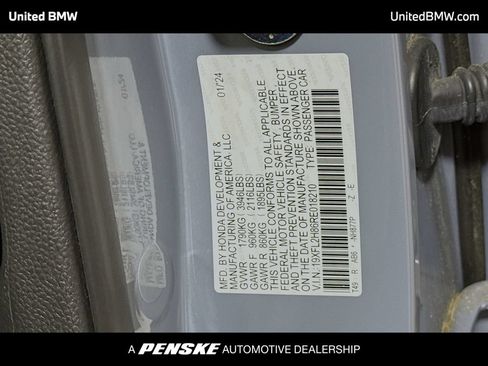 Used 2024 Honda Civic Sport image 13
