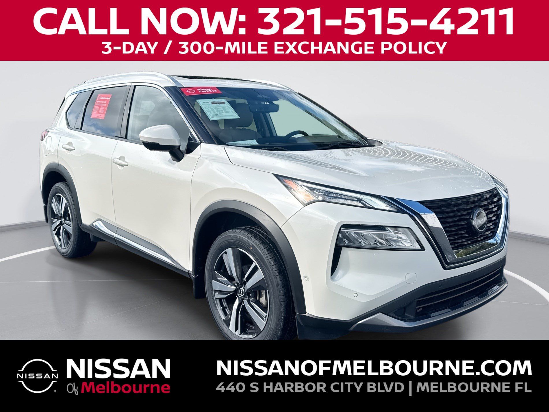 Certified 2023 Nissan Rogue SL w/ SL Premium Package FWD image 1