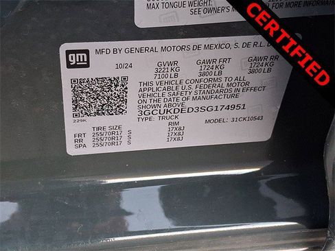 Certified 2025 Chevrolet Silverado 1500 LT image 30