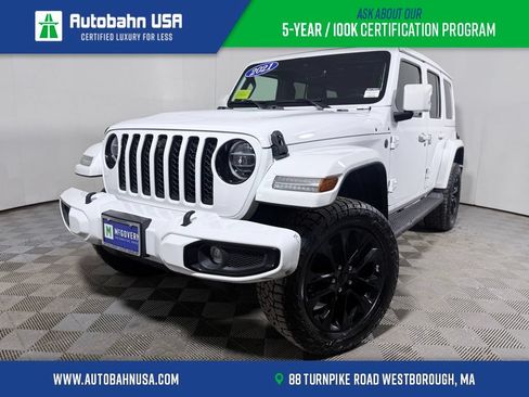 Used 2021 Jeep Wrangler Unlimited Sahara AWD/4WD image 1
