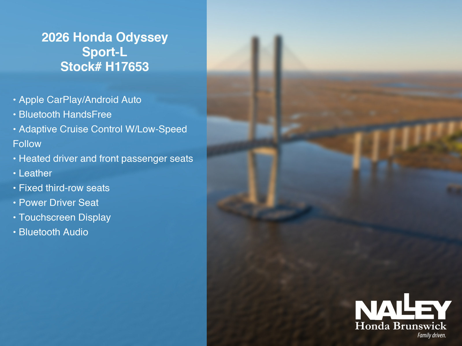 New 2026 Honda Odyssey Sport-L image 35