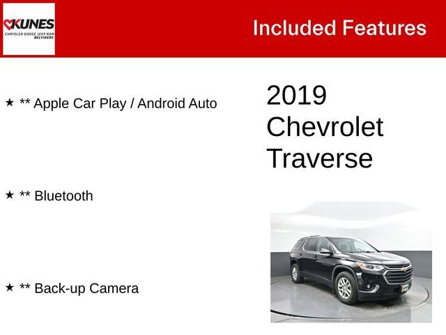 Used 2019 Chevrolet Traverse LT AWD/4WD image 3