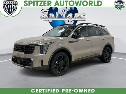 Certified 2025 Kia Sorento SX Prestige w/ Olive Brown Leather Package