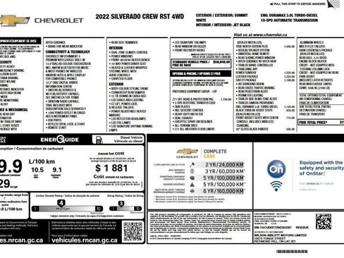 Used 2022 Chevrolet Silverado 1500 RST w/ True North Edition Plus AWD/4WD image 6