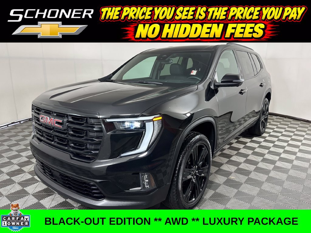 Used 2024 GMC Acadia Elevation w/ Black Edition AWD/4WD image 1